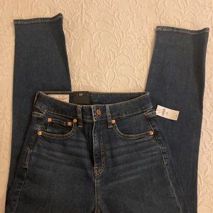 New Gap 1969 Classic Straight High Rise Jeans, size 27 / 4 short